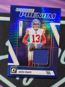 2023 Panini Donruss Optic - Rookie Phenoms Jalin Hyatt #RP-JHY Blue Hyper Prizm - Foto 1 di 2
