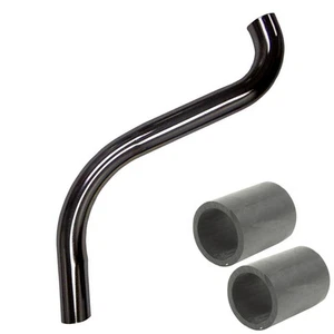 Intake Air Cleaner Chrome Tube Pipe & 2 Hoses Fits Ford Tractor 8N 9N 2N, 1939-5 - Picture 1 of 5