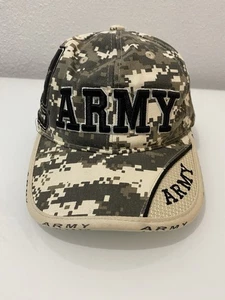 Gorra de béisbol bordada camuflaje JWM del ejército de Estados Unidos con licencia oficial gorra ajustable - Imagen 1 de 15