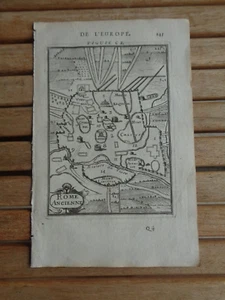 Ancient Rome Plan Engraving from Description of the Universe by Mallet - 1675 - Picture 1 of 1