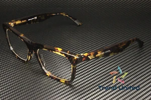 BOTTEGA VENETA BV1063O 002 Square Havana Shiny Demo Lens 56 mm Men's Eyeglasses - Picture 1 of 5