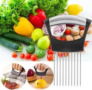 Onion Holder for Slicing, Lemon Tomato Holder for Cutting Food Slicer Assistant - Picture 1 of 6