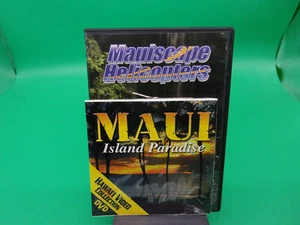 DVD Lot (2) Mauiscape Helicopters And Maui Island Paradise - Picture 1 of 6