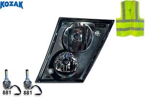 Fog Driving Light Lamp Dual Bulb Left Compatible with Volvo VNM VN VNL 2004-2017 - Picture 1 of 8