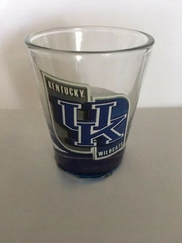 Kentucky Wildcats Highlight 2oz Shot Glass NEW Cover