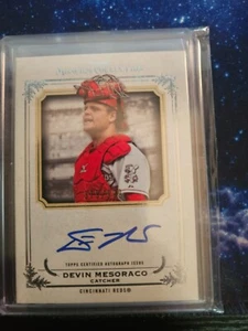 Devin Mesoraco AUTOGRAPH /399 Cincinnati Reds 2013 Topps Museum Collection AUTO - Picture 1 of 2