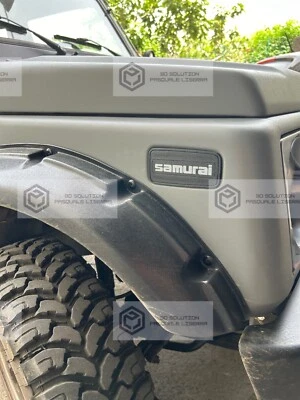 Coppia 2 Targhette Laterale Suzuki Samurai Fregio Logo - Image 1 of 4