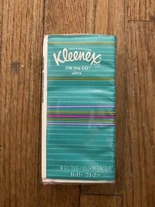 Kleenex Facial Tissues 1 pack of 10 3-Ply tissues New Sealed - Picture 1 of 4