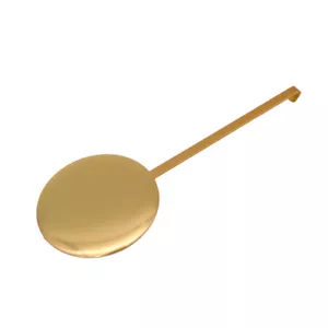 Reloj de metal dorado péndulo hágalo usted mismo mecanismo de movimiento reloj reemplazo kits de reparación pieza - Imagen 1 de 6