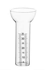 Ersatzglas für Regenmesser aus Glas 35mm Niederschlagsmesser Regenwassermesser - Bild 1 von 1