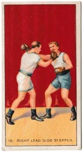 Carreras - 'The Science of Boxing Series (Black Cat)' (1914) - Right Lead Sid... - Picture 1 of 2
