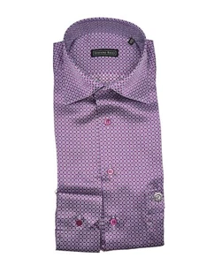 NEU STEFANO RICCI Kleid ADLER 100% SEIDE Shirt LOGO Größe 15,5 US 39 UK ( XS140) - Bild 1 von 2