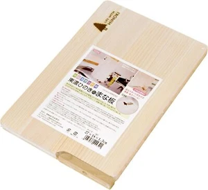 Umezawa 444301 Wooden Cutting Board Tono Hinoki Free Standing 27 x 18 x 1.5cm - Picture 1 of 7