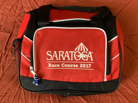 Saratoga Race Track / Race Course Foldable Cooler Bag Cover