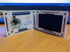 2020 Bobby Bradley National Treasures Rookie Signature Jumbo Material /99
