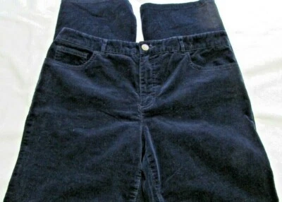 Pantalones de pana para mujer talla 14 azul marino de CHAPS Denim Foto 1 de 4