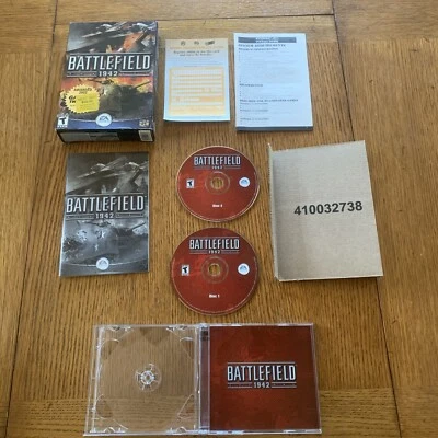 Battlefield 1942 PC Game (CD-ROM 2002) EA WWII Action - Image 1 of 4