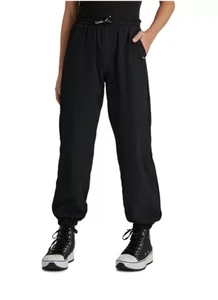 New $40.00 LIMITED TOO Girls Stylish Fashion Jogger Black Pants - Size: L 12/14 - Picture 1 of 4