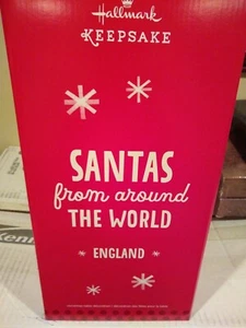Weihnachtsmänner aus aller Welt, England, 2013 Punze Andenken, Tischplatte Feder - Bild 1 von 4
