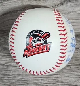 Mohawk Amsterdam mehrere Teams signierter Baseball G - sehr guter Zustand  - Bild 1 von 6