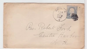 TurtlesTradingPost- Ohio- Oberlin, OH 1886 - Hand Cancel - Picture 1 of 2