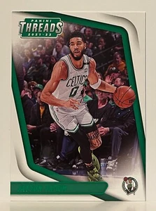 Hilos Panini Chronicles 2021-22 Jayson Tatum verde paralelo #96 Celtics - Imagen 1 de 2