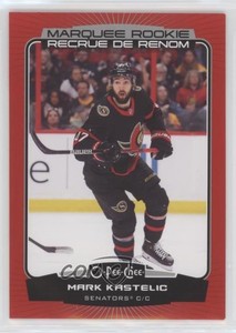 2022-23 O-Pee-Chee Marquee Rookie Red Border Mark Kastelic #591 Rookie RC