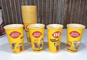 1969, Dairy Queen, (4) "Un-Used" Drink Wax Cups (Dennis the Menace) Vintage - Picture 1 of 5