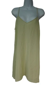 Women's Samsøe Samsøe Sage Green Slip Dress Spaghetti Size M - Picture 1 of 7