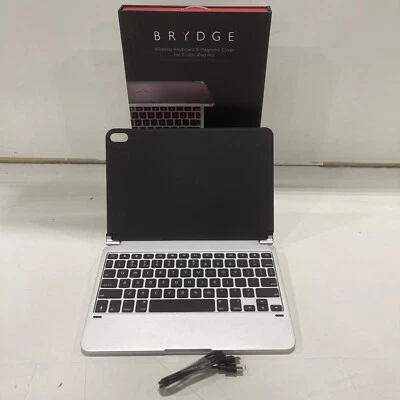 Brydge 11 Pro Wireless Bluetooth Keyboard for iPad Pro 11 Silver - Image 1 of 4