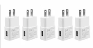 5X - 2AMP USB POWER ADAPTER WALL CHARGER For SAMSUNG GALAXY S4 S5 S6 NOTE 3 4 - Picture 1 of 4