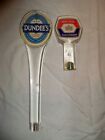 Lot of 2 Dundee's Lager INTRO Beer Tap Handle 11"  Molson from CANADA 5 1/2"