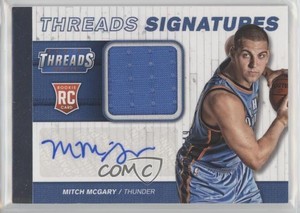 2014-15 Panini Threads Signatures /249 Mitch McGary #25 Rookie Auto RC