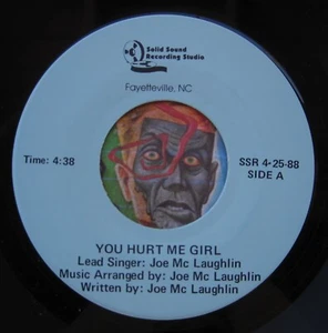 HEAR Joe McLaughlin 45 You Hurt Me Girl/Get High With Me deep soul R&B M- - Picture 1 of 2