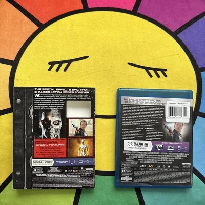 Terminator 2 Judgement Day Blu-ray/Digital Retro VHS VINTAGE Slipcover RARE OOP - Image 1 of 2