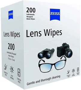 Zeiss Pre Moist Lens Wipes Glasses Individual Sachets Glass Cleaner Wipes - Picture 1 of 2
