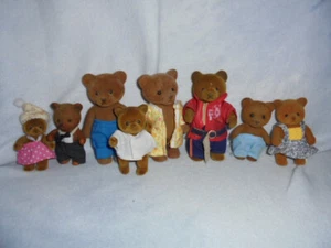 Grosse süsse Bärenwaldfamilie 8 Figuren von Simba - Bärenwald, gebraucht - Bild 1 von 1