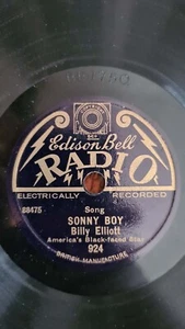 Billy Elliott, Sonny Boy / Shout Hallelujah 1929 shellac 8" 78rpm VG+ - Picture 1 of 2