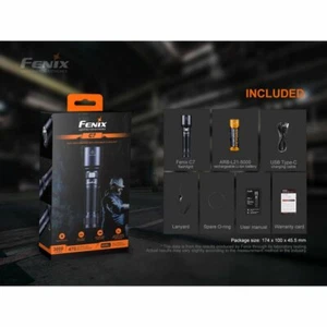 Fenix C7 LED Taschenlampe 3.000 Lumen mit USB Anschluss wiederaufladbar - Bild 1 von 3