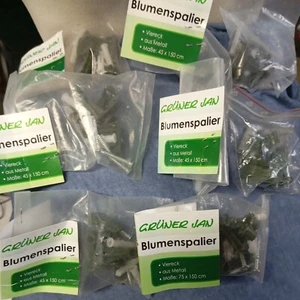 Blumenspalier Halter Befestigung Neu 8 Stück - Bild 1 von 1