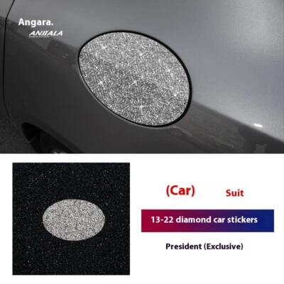 Pegatina de tapa de tanque de combustible Diamond para Maserati Quattroporte 2013-2022 pegatina nueva Foto 1 de 4