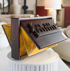 Shruti Box Medium C Tuned to 440Hz, Shruti For Yoga, Kirtan, Vocals, Surpeti - Picture 1 of 7