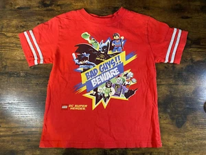 Vintage LEGO Batman Graphic T-Shirt Boys or Girl DC Super Heroes - Picture 1 of 2