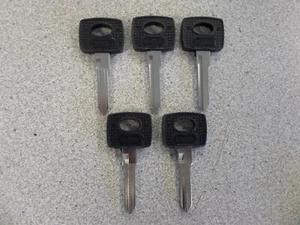 ERREBI YMNFP MERCEDES M81X BLACK PLASTIC HEAD KEY 5 PACK - Picture 1 of 3