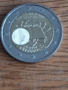 2 Euro Luxemburg 2007 50 Jahre Unterzeichnung Der Römischen Verträge - Bild 1 von 2