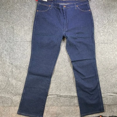 Pantalones de mezclilla Wrangler corte vaquero calce relajado 42x34 947STR azul elástico nuevos con etiquetas Foto 1 de 4