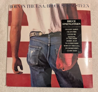 Bruce Springsteen Born in the USA LP Original 1984 QC 38553 Shrink - Image 1 of 3