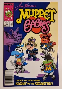 Muppet Babies #18 (1988, Marvel) VF Newsstand Michael Jackson Homage Cover - Picture 1 of 2