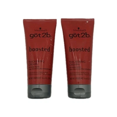 Got 2b Boosted Thickening Cream for Fuller Styles Medium Shine/Hold 6 Oz. (2) - Image 1 of 4