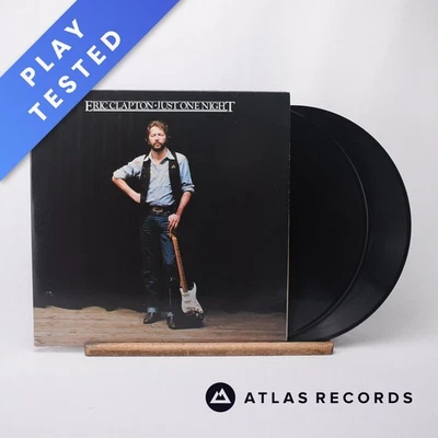 Eric Clapton Just One Night 2 x LP Album Vinyl Record - VG+/VG+ - Image 1 of 4